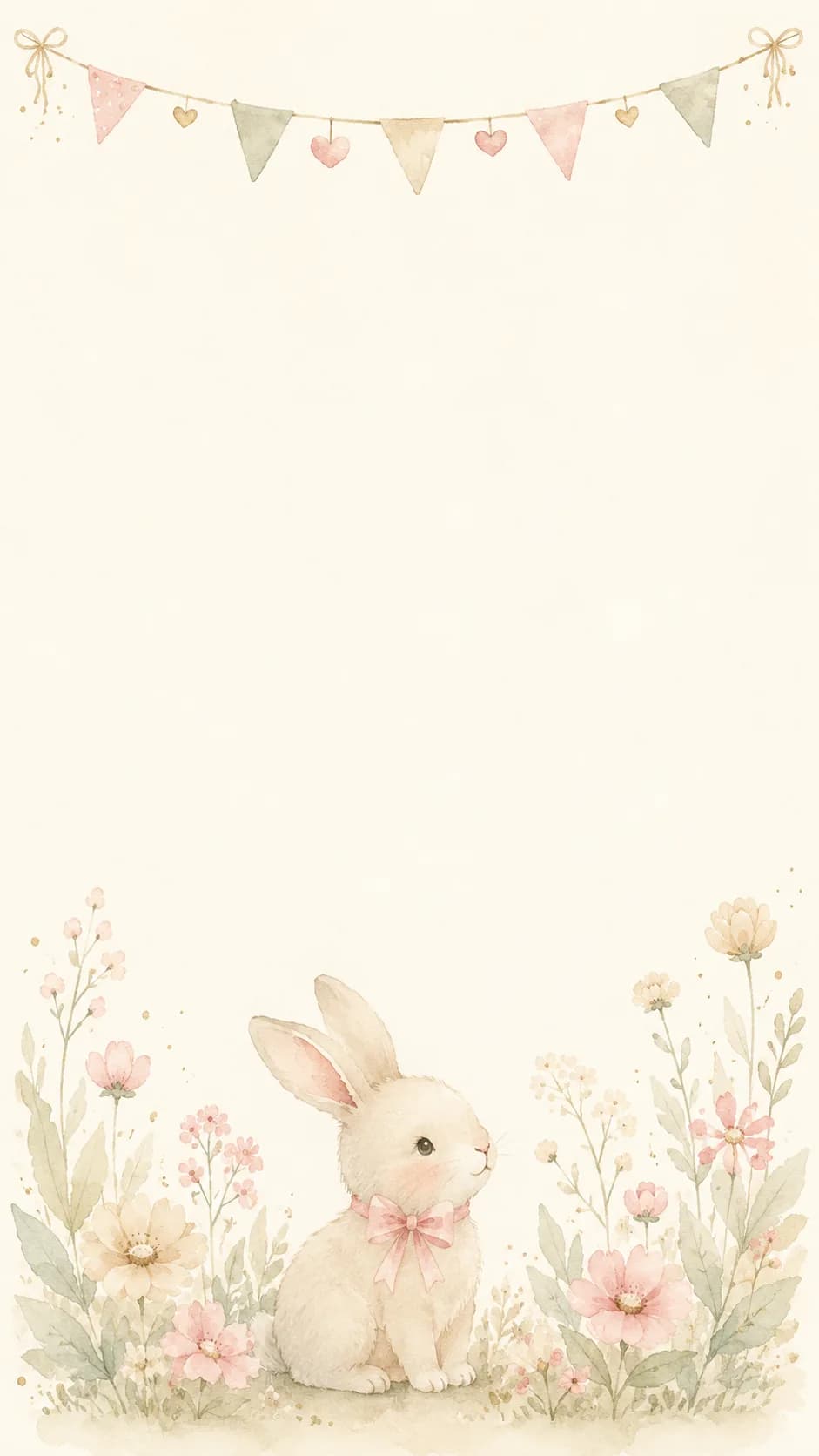 Christening invitation theme “Soft Morning”